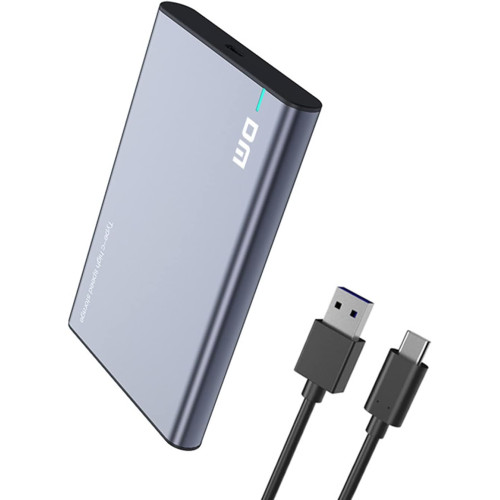 كيس هارد خارجي DM HD002 – بمنفذ USB 3.0 Type-C لحجم 2.5 إنش كيس هارد خارجي DM HD002 – بمنفذ USB 3.0 Type-C لحجم 2.5 إنش