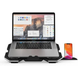 Dazzle Mute Super Cyclone F12 RGB – قاعدة مبرد لابتوب بـ 6 مراوح وإضاءة RGB Dazzle Mute Super Cyclone F12 RGB – قاعدة مبرد لابتوب بـ 6 مراوح وإضاءة RGB