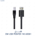 كابل طابعة USB 2.0 من النوع A إلى B – خط بيانات عالي الجودة لتوصيل الطابعات والماسحات بالحاسوب كابل طابعة USB 2.0 من النوع A إلى B – خط بيانات عالي الجودة لتوصيل الطابعات والماسحات بالحاسوب