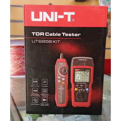 جهاز فحص كيبلات الشبكة عن بعد UT685B KIT جهاز فحص كيبلات الشبكة عن بعد UT685B KIT