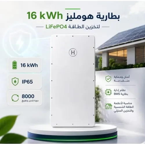 بطارية Hoymiles LB-16D-G3 LiFePO4 51.2V 314Ah 16kWh