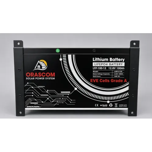 بطارية ليثيوم اوراسكوم ORASCOM 12.8V - 100A - 1.28KWh