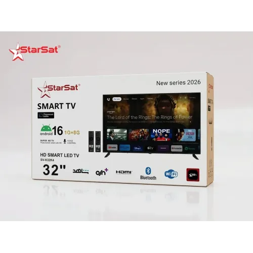 StarSat SV-K32K4 32-inch Smart LED TV Android 16