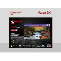 StarSat 24-inch LED TV 2026 High Definition AC/DC StarSat 24-inch LED TV 2026 High Definition AC/DC