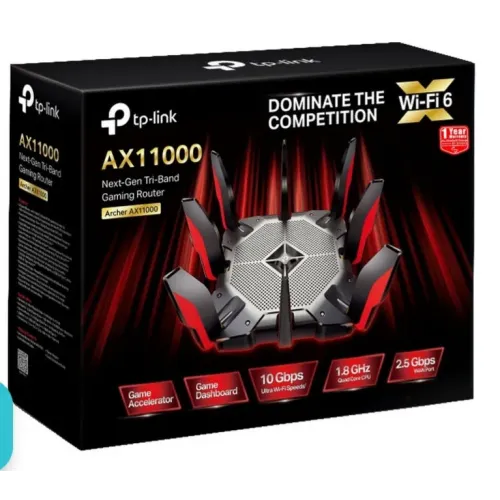 TP-Link Archer AX11000 Tri-Band Wi-Fi 6 Gaming Router TP-Link Archer AX11000 Tri-Band Wi-Fi 6 Gaming Router