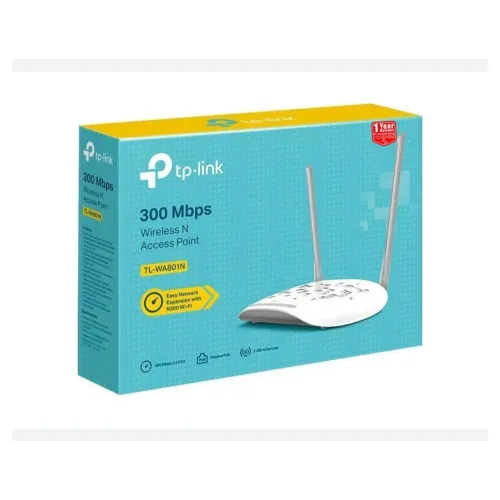 اكسس بوينت TP-Link TL-WA801N بسرعة 300Mbps اكسس بوينت TP-Link TL-WA801N بسرعة 300Mbps