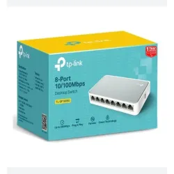 سويتش TP-Link TL-SF1008D عدد 8 منافذ 10/100Mbps سويتش TP-Link TL-SF1008D عدد 8 منافذ 10/100Mbps