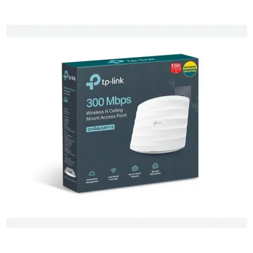 اكسس بوينت سقفي TP-Link Omada EAP115 بسرعة 300Mbps اكسس بوينت سقفي TP-Link Omada EAP115 بسرعة 300Mbps