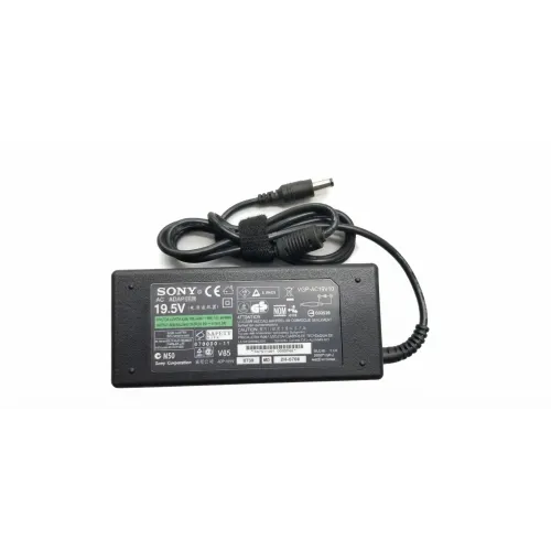 شاحن لابتوب سوني تجاري درجة اولى منفذ اسطواني كبير 19.5V- 4.7A