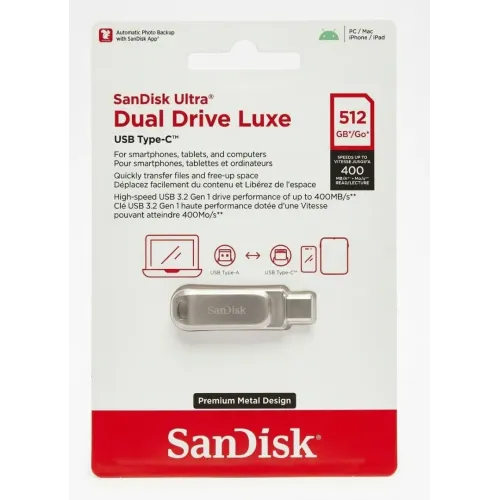 فلاش ساندسك 512GB Type-c فلاش ساندسك 512GB Type-c
