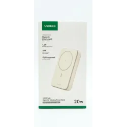 شاحن لاسلكي مغناطيسي متنقل (Power Bank) من UGREEN - سعة 10000mAh بقدرة 20W
