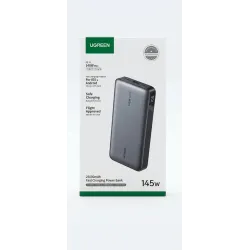 شاحن متنقل UGREEN Fast Charging Power Bank - سعة 25000mAh بقدرة 145W