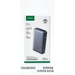 شاحن متنقل UGREEN Two-way Fast Charging Power Bank - سعة 20000mAh بقدرة 100W