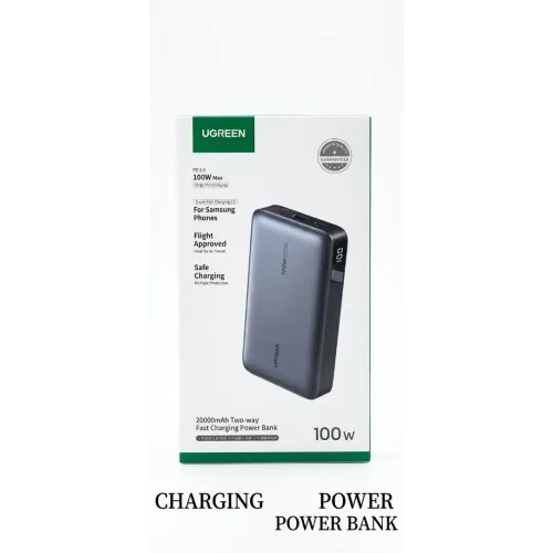 شاحن متنقل UGREEN Two-way Fast Charging Power Bank - سعة 20000mAh بقدرة 100W