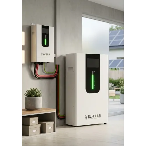 بطارية الليثيوم الذكية ايلف بلب ELFBULB EBT-51100 (5.12kWh / 51.2V 100Ah) بطارية الليثيوم الذكية ايلف بلب ELFBULB EBT-51100 (5.12kWh / 51.2V 100Ah)