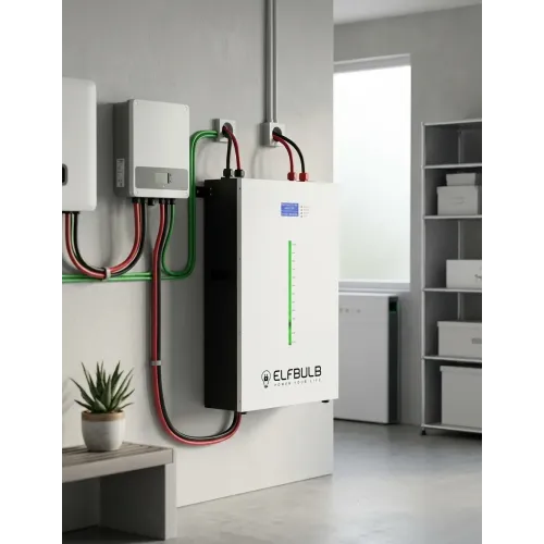 بطارية الليثيوم الذكية ايلف بلب ELFBULB ECO 25.6V 200Ah (5.12kWh) بطارية الليثيوم الذكية ايلف بلب ELFBULB ECO 25.6V 200Ah (5.12kWh)
