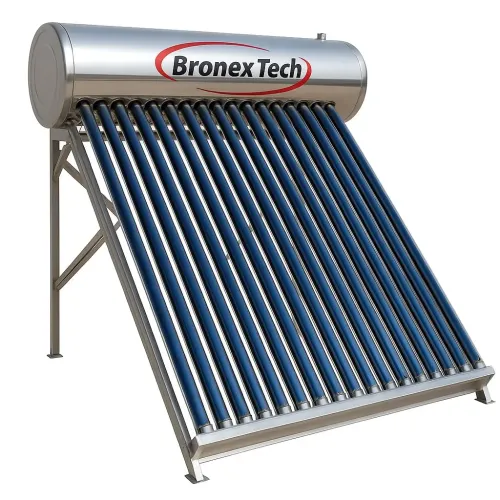 سخان مياه بالطاقة الشمسية برونكس 150 لتر ارتفاع 65 سم مع العاكس (BRONEX Solar Water Heater - CNP150) سخان مياه بالطاقة الشمسية برونكس 150 لتر ارتفاع 65 سم مع العاكس (BRONEX Solar Water Heater - CNP150)