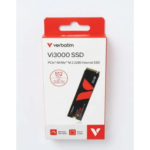 هارد داخلي Verbatim Vi3000 SSD PCIe NVMe M.2 2280