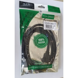 كابل HDMI 1.4 عالي السرعة يدعم 3D