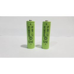 بطاريات Ni-MH قابلة للشحن سعة 3800mAh