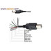 وحدة مشاركة USB 2.0 يدوية 4×1 للطابعة والسكانر