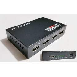 موزع اشارة HDMI منفذ الى اربعة منافذ 4X1