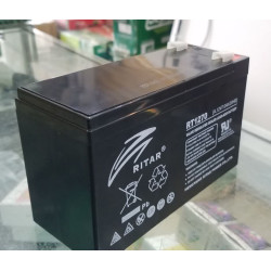 بطارية RITAR RT1270 12V 7Ah ليد أسيد قابلة للشحن بطارية RITAR RT1270 12V 7Ah ليد أسيد قابلة للشحن