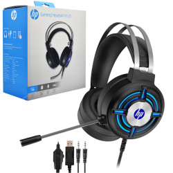 سماعة رأس ألعاب سلكية HP H120 USB مع AUX