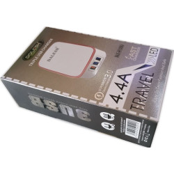 شاحن DALISHI سريع 4.4A بثلاثة منافذ USB شاحن DALISHI سريع 4.4A بثلاثة منافذ USB