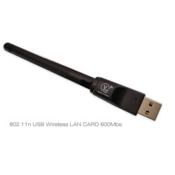 انتينا USB WiFi للرسيفرات والكمبيوتر 600Mbps