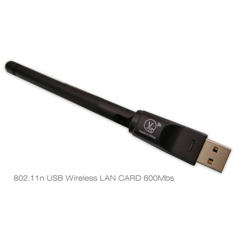 انتينا USB WiFi للرسيفرات والكمبيوتر 600Mbps