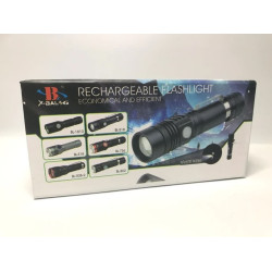 Rechargeable USB LED Hand Flashlight