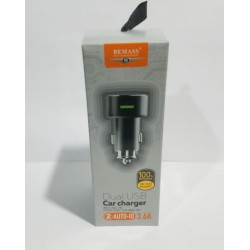 شاحن سيارة BEMASS C308 منفذين USB Auto-ID 3.6A