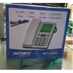 هاتف أرضي لاسلكي Microtel MCT-2000SS هاتف أرضي لاسلكي Microtel MCT-2000SS