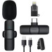 مايكروفون لاسلكي K8 بمنفذ Type-C وLightning للهواتف مايكروفون لاسلكي K8 بمنفذ Type-C وLightning للهواتف