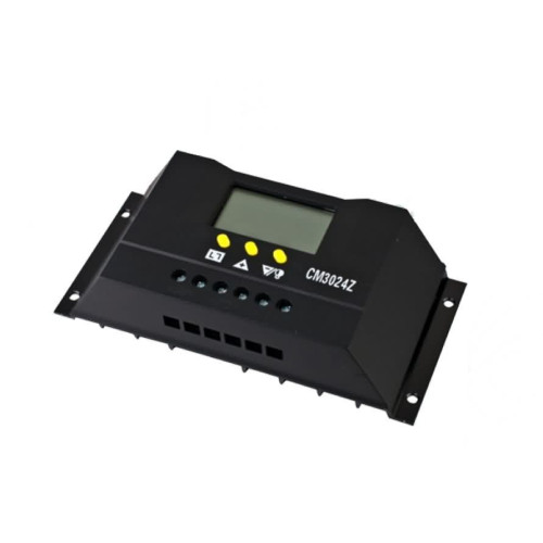 منظم شحن شمسي PWM CM3024Z بتيار 30A لأنظمة 12V/24V