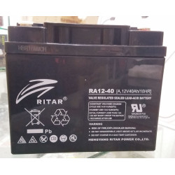 بطارية RITAR RA12-40 ليد أسيد محكمة الإغلاق 12V 40Ah بطارية RITAR RA12-40 ليد أسيد محكمة الإغلاق 12V 40Ah