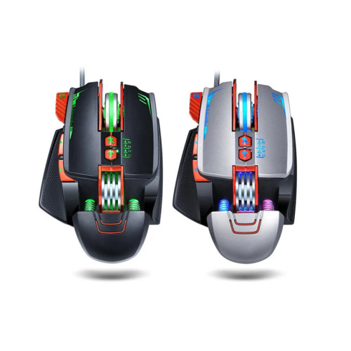 ماوس ألعاب سلكي USB موديل V9 بإضاءة RGB