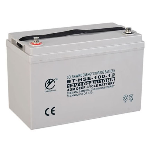 بطارية AGM CHENG YUAN Deep Cycle سعة 12V 100Ah