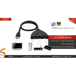 3-Port HDMI Switch to One Display 3-Port HDMI Switch to One Display