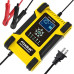 شاحن بطارية ذكي FOXSUR بسبع مراحل 12V 12A / 24V 6A