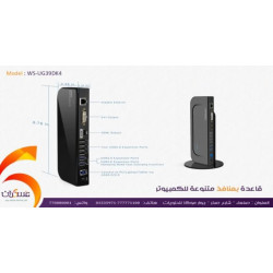 محطة منافذ متعددة DVI وHDMI وRJ45 وUSB محطة منافذ متعددة DVI وHDMI وRJ45 وUSB