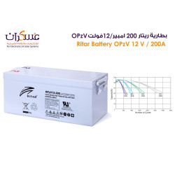 بطارية RITAR OPzV 12V 200Ah بطارية RITAR OPzV 12V 200Ah