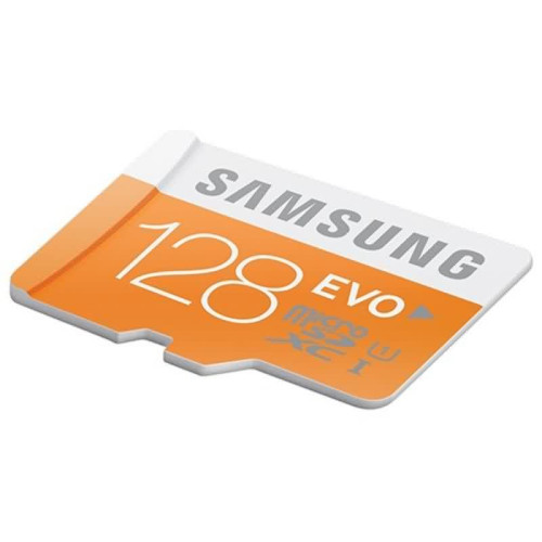 ذاكرة Samsung EVO microSDXC بسعة 128GB مع محول SD