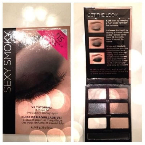 مجموعة ظلال عيون Victoria's Secret Sexy Smoky مع كحل