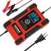 شاحن بطارية ذكي FOXSUR بسبع مراحل 12V 12A / 24V 6A