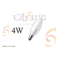 لمبة MASH LED Candle 220V بقدرة 4W قاعدة E14