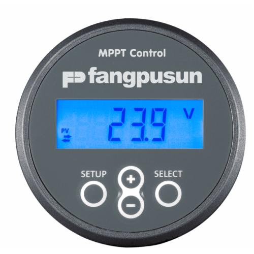 شاشة تحكم خارجية Fangpusun لمنظمات MPPT