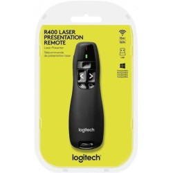 ريموت عروض Logitech R400 Laser Presentation Remote ريموت عروض Logitech R400 Laser Presentation Remote