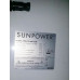لوح طاقة شمسية SunPower P-Series 380W Mono Black